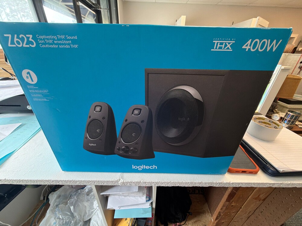 Logitech Z623 THX Certified 400W 2.1 Speaker System